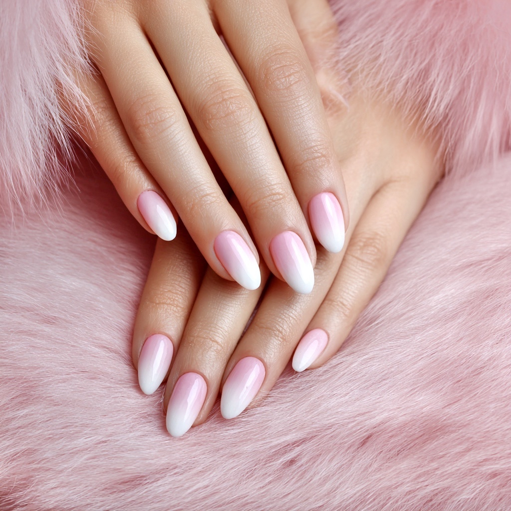 Elegant ombré nails